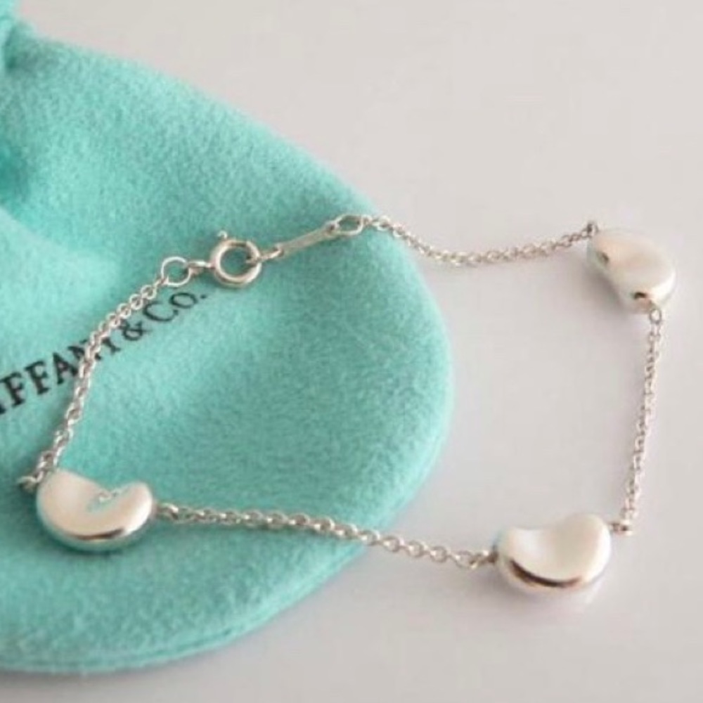 Tiffany & Co. Silver Bean Bracelet